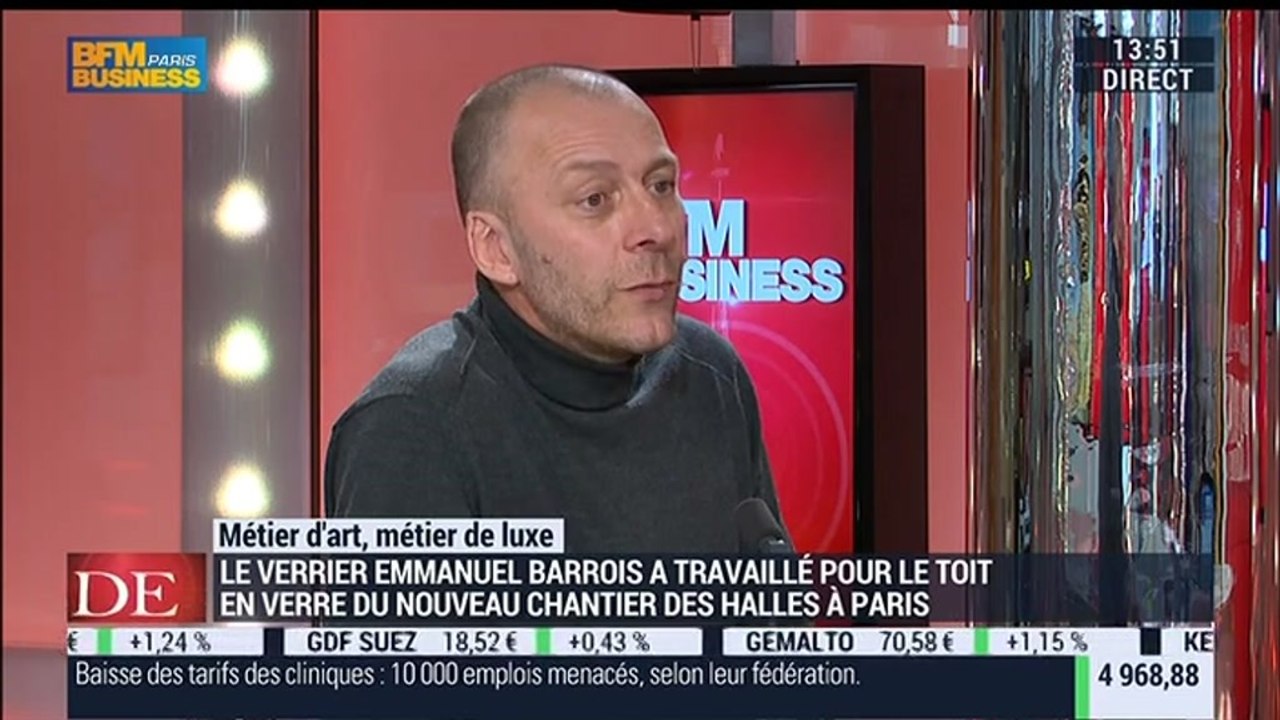 Métiers d'art, Métiers de luxe: Maître verrier, Emmanuel Barrois - 11/03