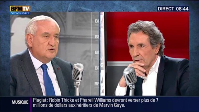 Jean-Pierre Raffarin : Face au risque Front national, je suis d'accord avec Manuel Valls