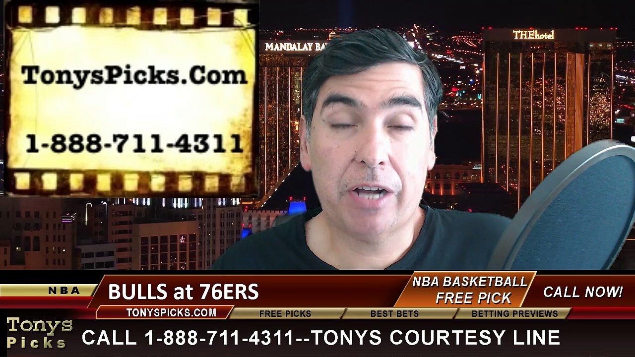 Philadelphia 76ers vs. Chicago Bulls Free Pick Prediction NBA Pro Basketball Odds Preview 3-11-2015