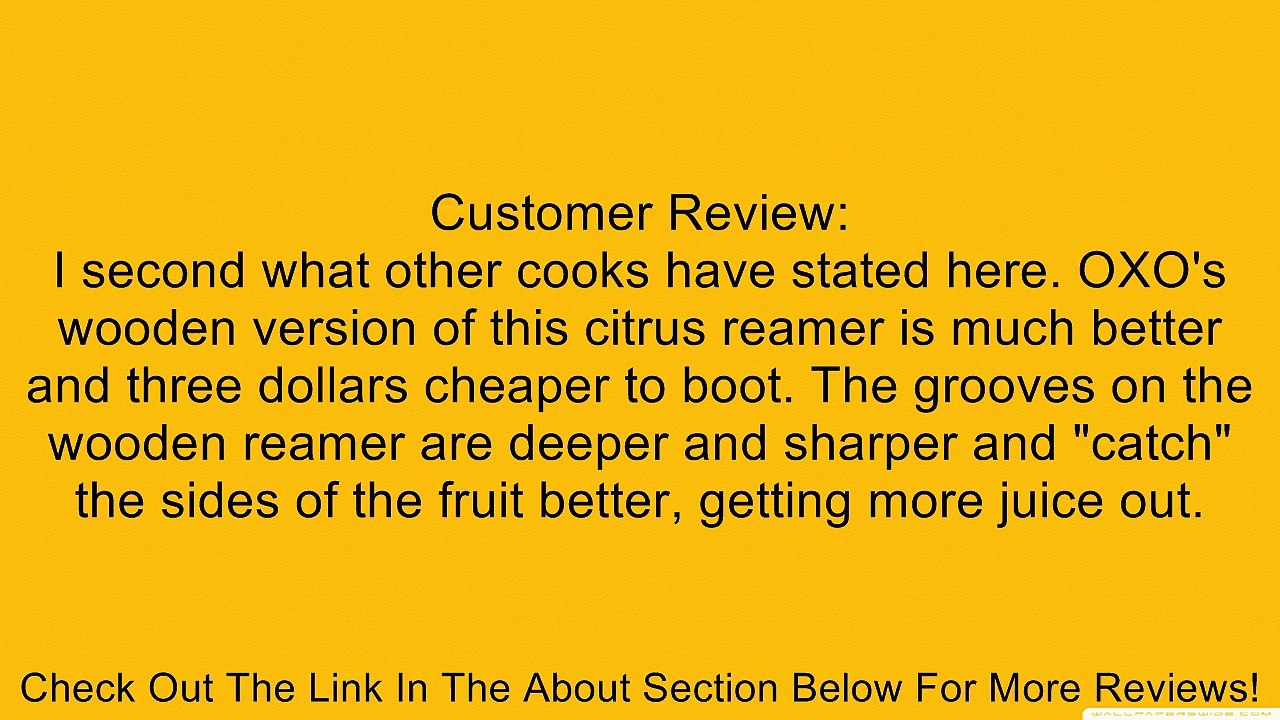 OXO Good Grips Aluminum Lemon Reamer Review