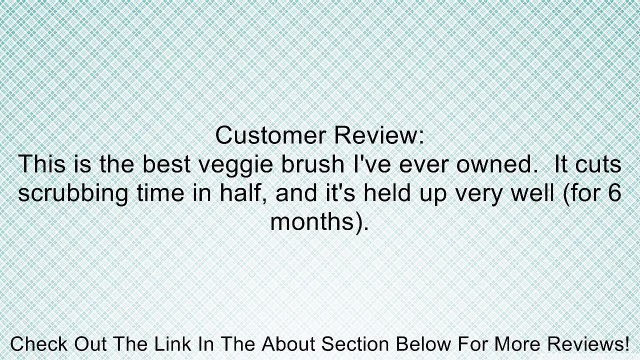 OXO Good Grips Flexible Vegetable Brush Review