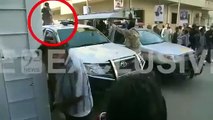 This footage clearly shows that MQM worker Waqas Ali Shah was killed by a protester and not by Rangers