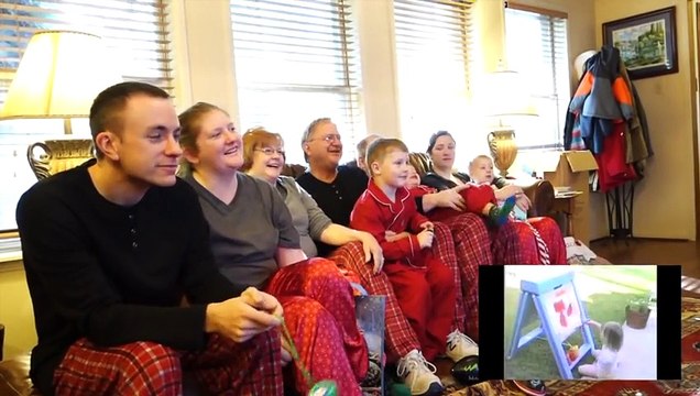 Elle a organisé une super surprise pour annoncer qu'elle est enceinte ! La famille devient hystérique !