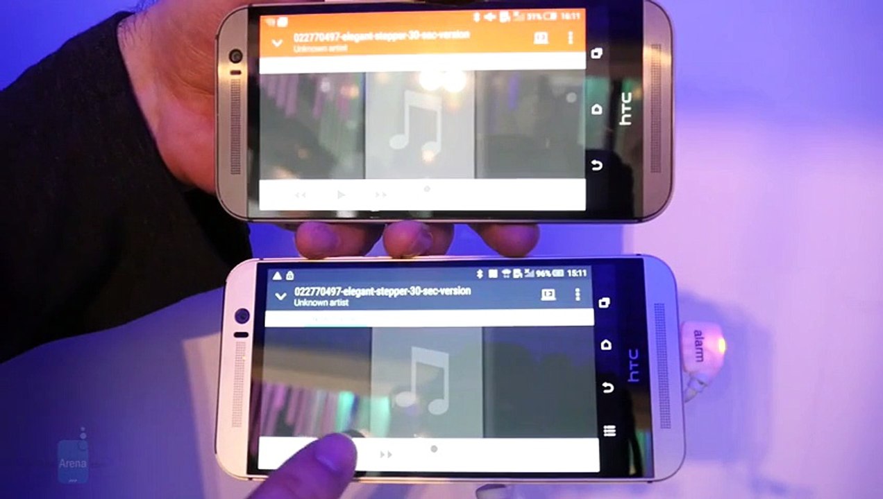 HTC One M9 vs M8 BoomSound speakers comparison