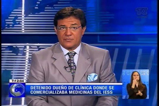 Detenido dueño de clínica donde se comercializaba medicinas del IESS