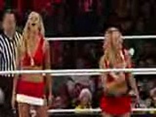 wwe santa's helpers six-diva tag team match raw december 22 2014