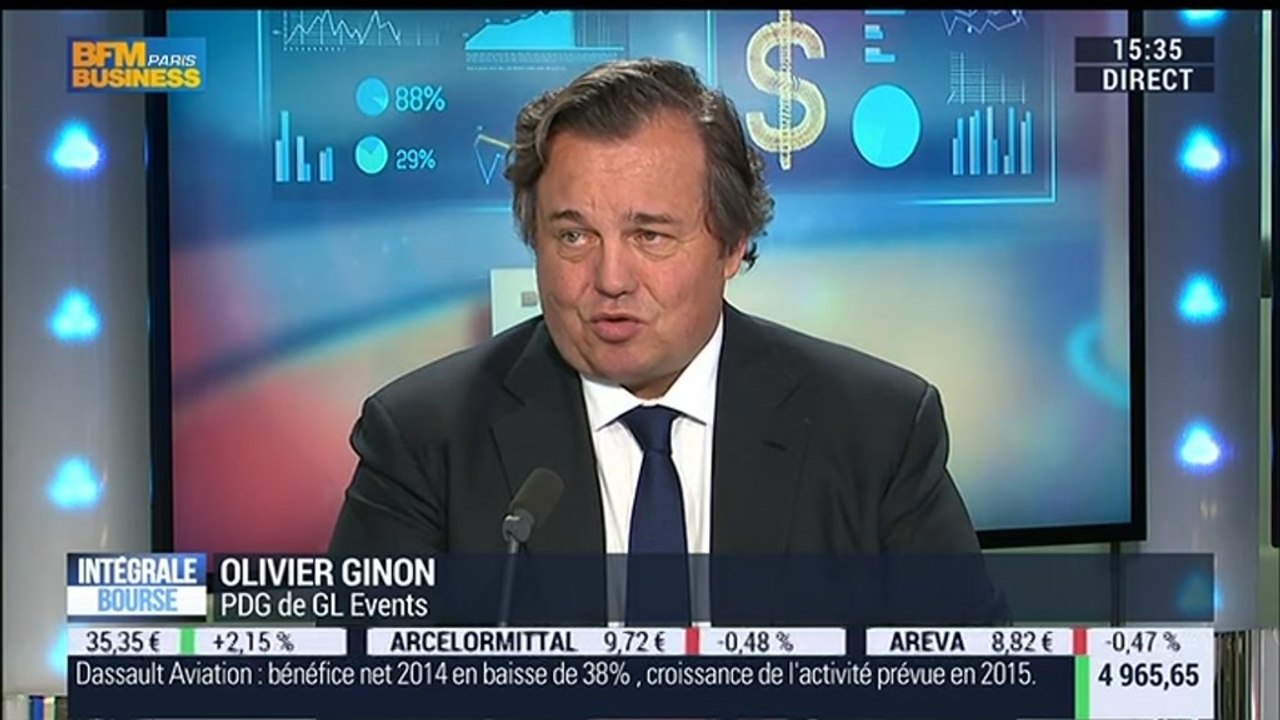 GL Events publie ses résultats annuels 2014: Olivier Ginon - 11/03