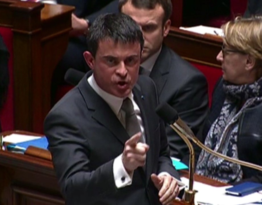 Gros clash entre Manuel Valls et Marion Maréchal-Le Pen - ZAPPING ACTU DU 11/03/2015
