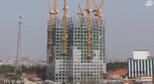 Chine : comment construire un gratte-ciel de 57 étages en 19 jours