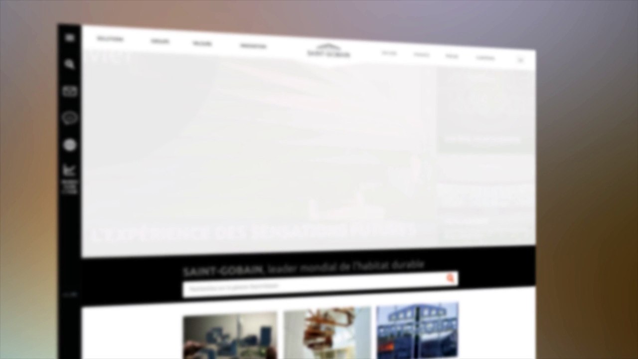 X-Prime groupe pour Compagnie de Saint-Gobain - industrie, «Un nouveau site corporate pour Saint-Gobain» - novembre 2014