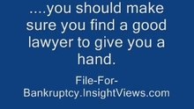 File For Bankcruptcy