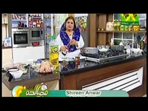 Masala Morning Shireen Anwar - M Nuggets , Beef Cheese Burgers , Strawberry Cream Cake Recipe on Masala Tv - 9th March 2015