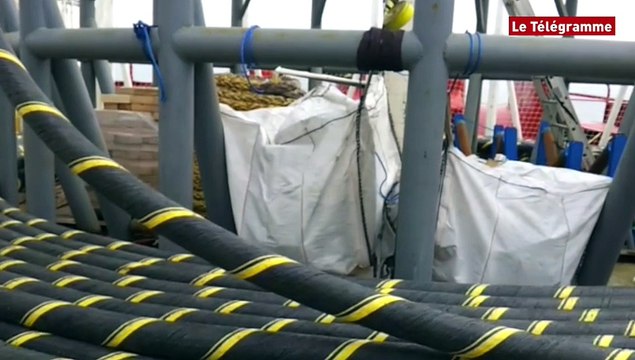 Baie de Quiberon. ErDF : un câble sous-marin haute technologie jusqu'à Belle-Ile