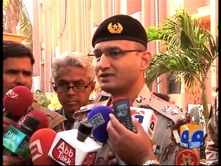 Rangers raid MQM's 'Nine-Zero' headquarters in Karachi-Geo Reports-11 Mar 2015