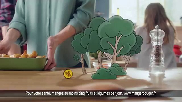 TBWA Paris pour Magasins U - supermarché, «Menu U à 2€ pour 4 personnes» - mars 2015