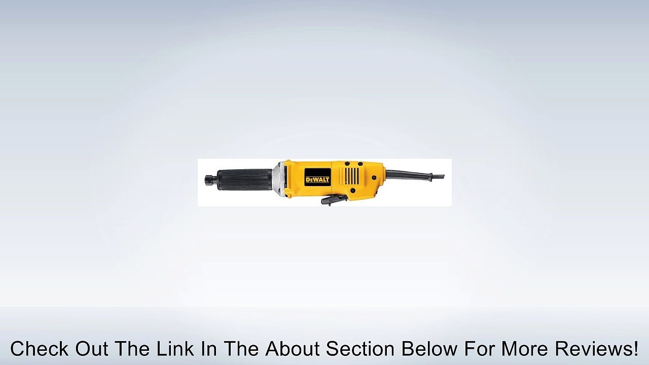 DEWALT DW887 1-1/2-Inch Die Grinder Review