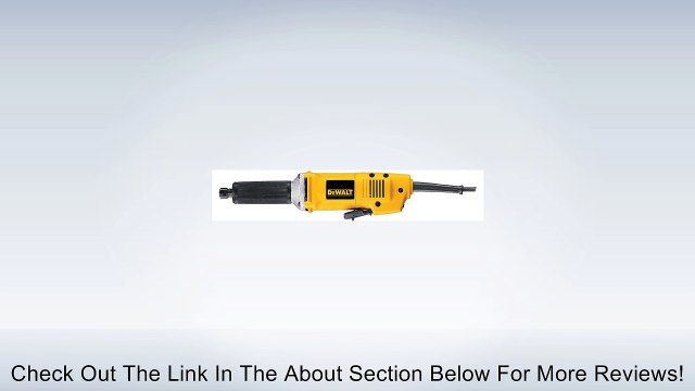 DEWALT DW887 1-1/2-Inch Die Grinder Review
