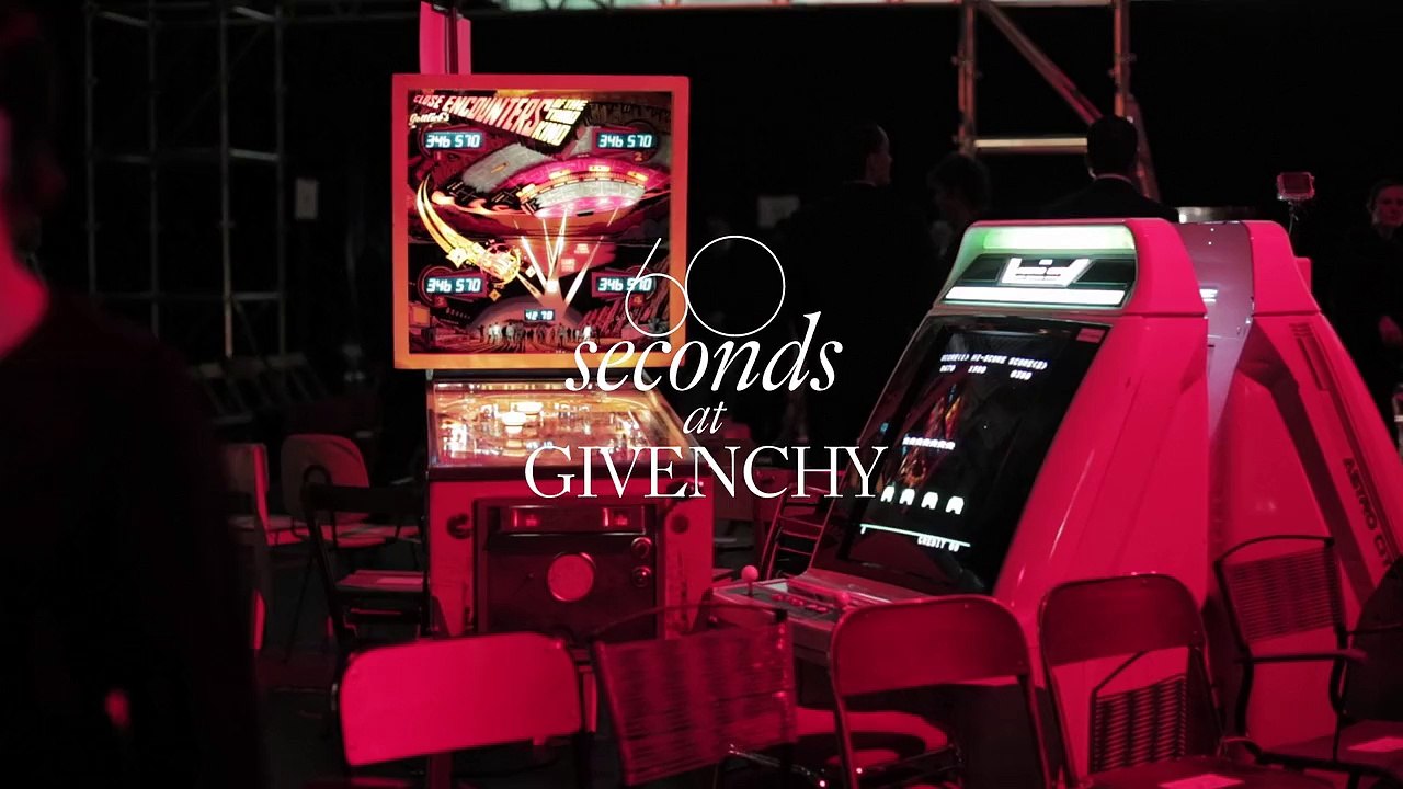 60 seconds at Givenchy