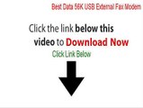 Best Data 56K USB External Fax Modem Full - Best Data 56K USB External Fax Modem