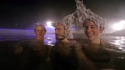 Frozen Hair contest in canada