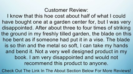 Eagle Garden Hoe With 48-Inch Wood Handle 1850100 Review