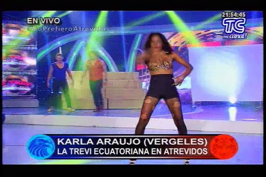 Atrevidos: Karla Araujo quiere ser 'La Trevi' de TC Mi Canal!