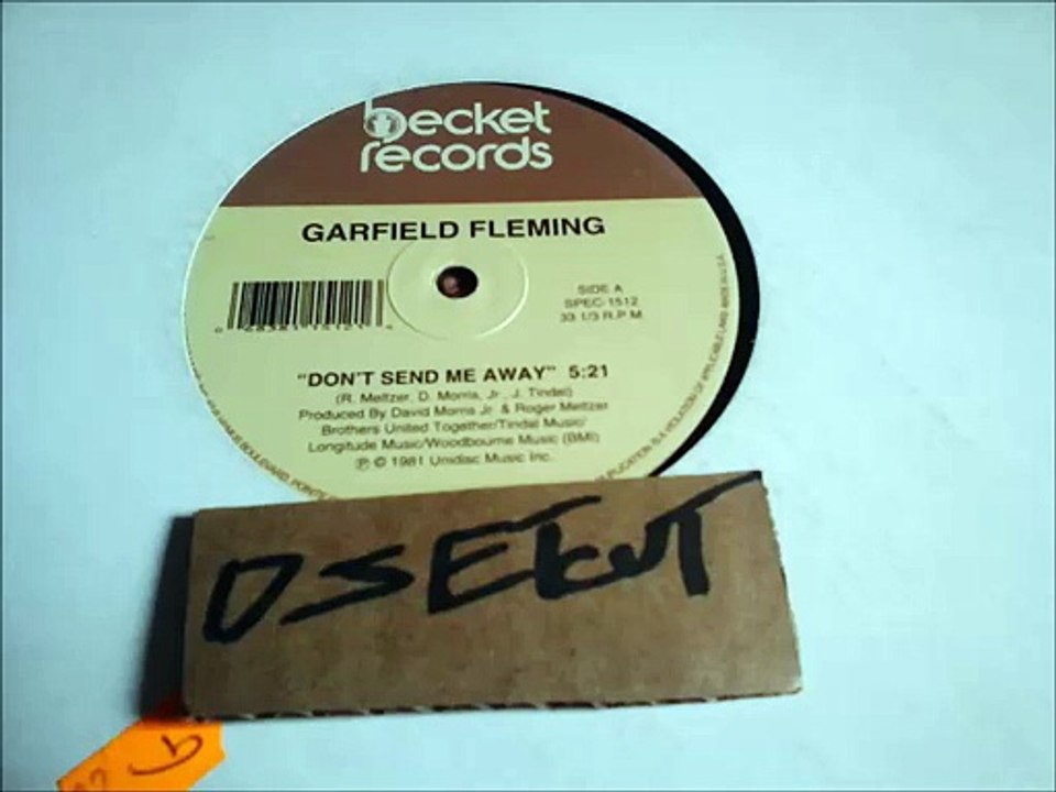 GARFIELD FLEMING -DON'T SEND ME AWAY(RIP ETCUT)BECKET REC 81