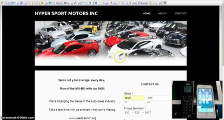 Form to Phone Call - Real Time Demo - LeadLaunch.og