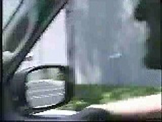 Giving The Finger To A police officer