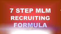 I use this 7 Step MLM Recruiting Formula to Sponsor 400 Personally