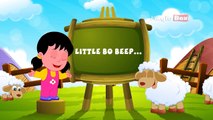 Little Bo Peep - English Nursery Rhymes - Cartoon - Animated Rhymes For Kids
