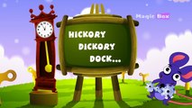 Hickory Dickory Dock - English Nursery Rhymes - Cartoon - Animated Rhymes For Kids