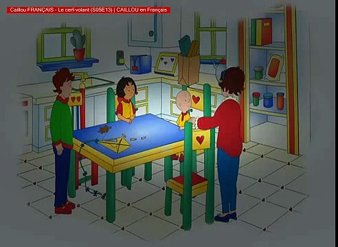 Caillou FRANÇAIS - Le cerf-volant (S05E13) | CAILLOU en Français