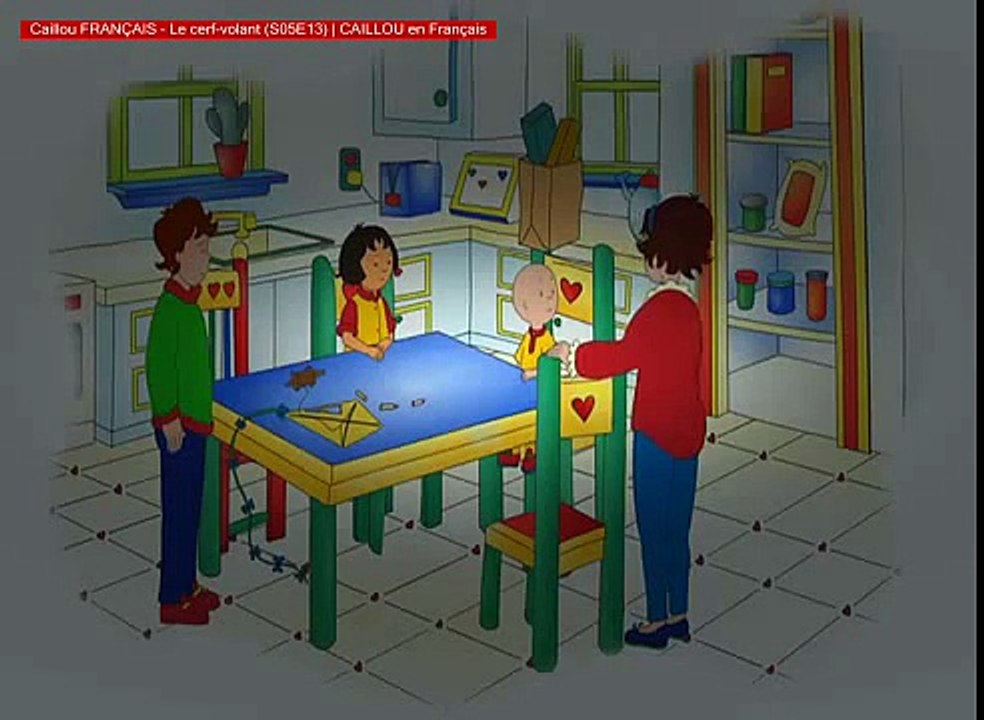 Caillou FRANÇAIS - Le cerf-volant (S05E13) | CAILLOU en Français