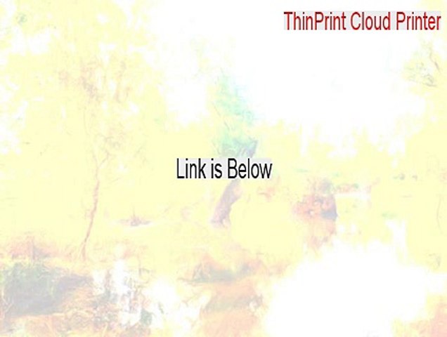 thinprint cloud printer