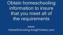 Home Schooling Information