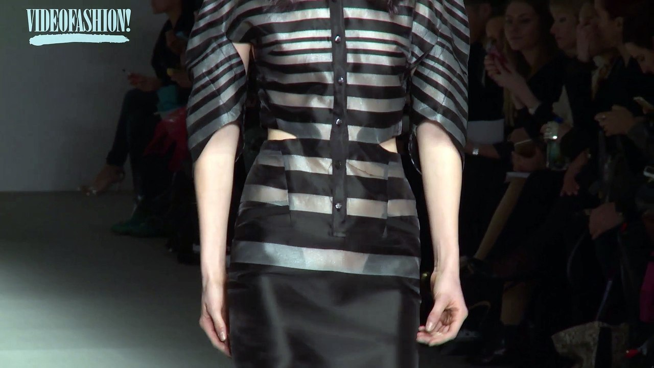 FIRST LOOK: Jean Pierre Braganza - Fall 2015 - London Fashion Week