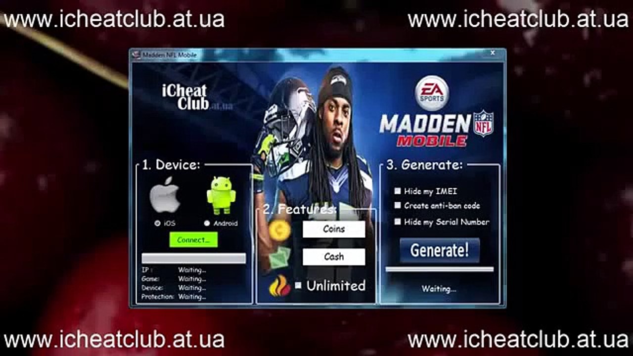 Madden NFL Mobile ™ Hack Cheat ™ FREE Download 2015 Update