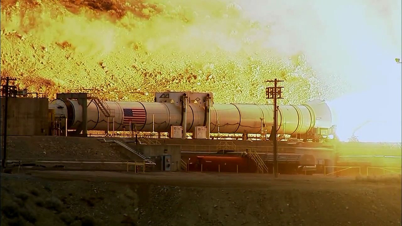 Space Launch System Booster Passes Major Ground Test - HD