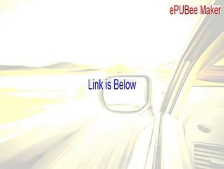 ePUBee Maker Crack [ePUBee Makerepubee maker 2015]