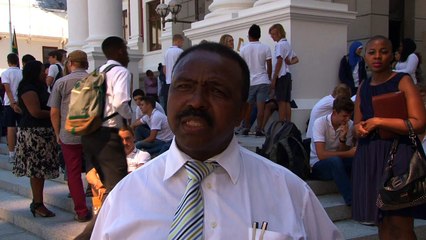 South Africa's Zuma answers questions in parliament