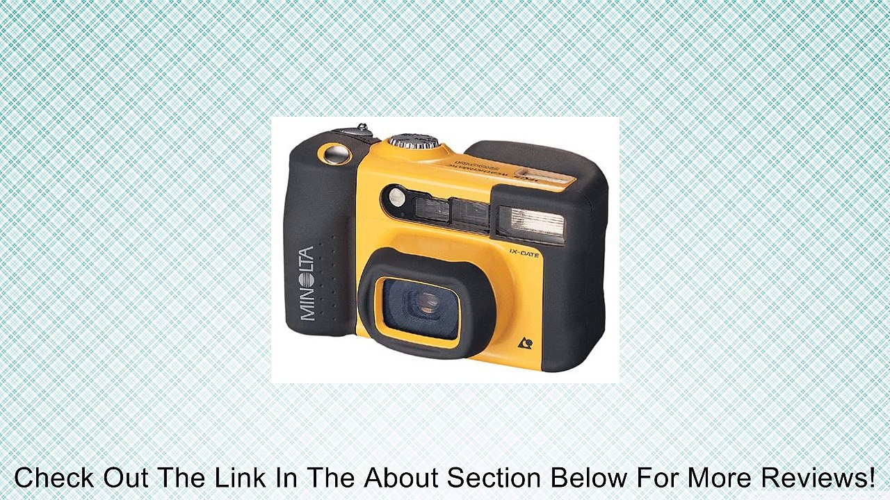 Minolta Vectis Weathermatic Zoom APS Camera Review