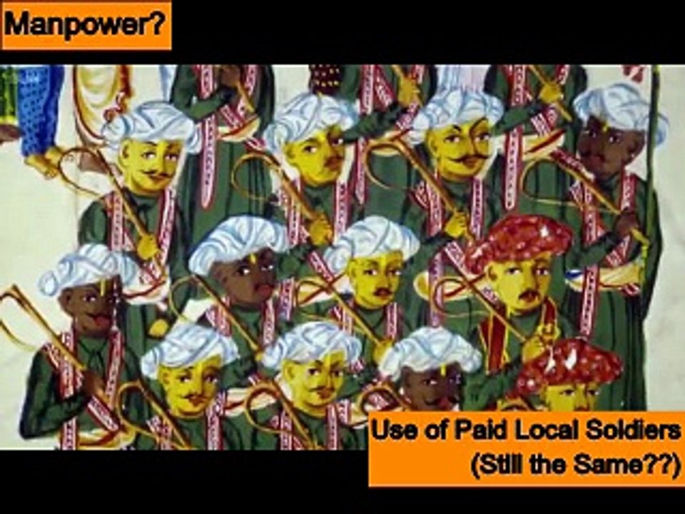 Mercenary Local Colonial Armies
