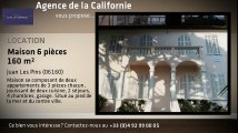 A louer - Maison/villa - Juan Les Pins (06160) - 6 pièces - 160m²