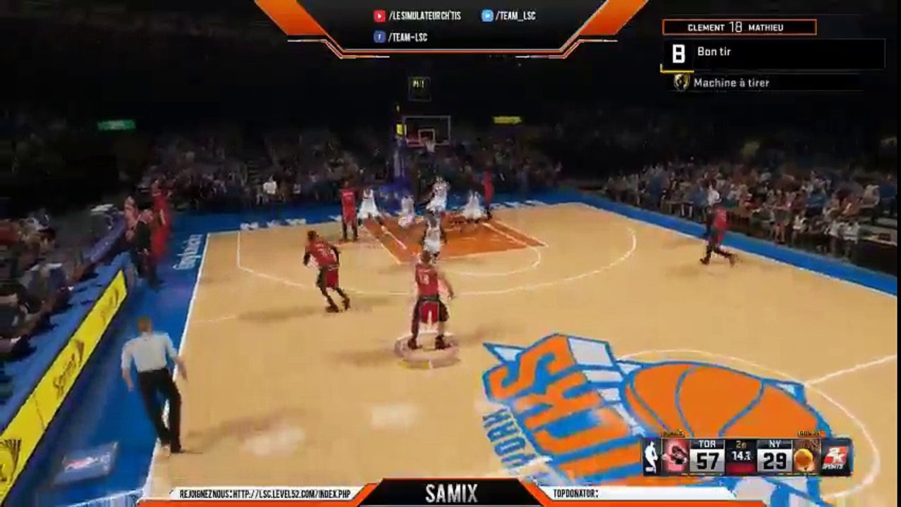 Test live NBA 2K15 (REPLAY)