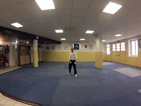 Enchainement Qi Gong Hunyuan exercice 6 travail elliptique