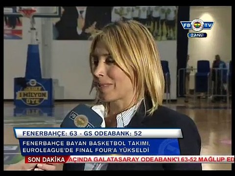 Didem Akın Röportajı - Fenerbahçe 63 – 52 Galatasaray Odeabank