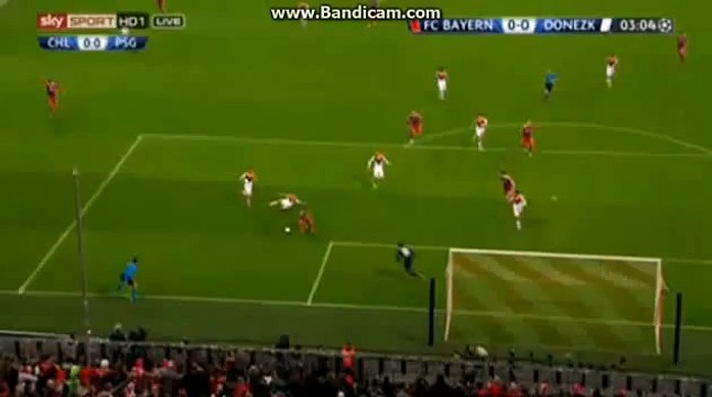Oleksandr Kucher Red Card Bayern Munich vs Shakhtar Donestk 1-0 Uefa Champions League 11.03.2015‬ - HD