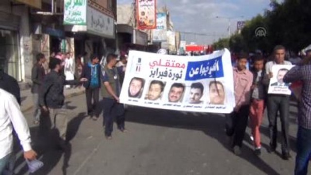 Yemen'de Husi Karşıtı Gösteri