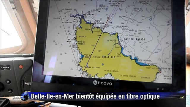 Bientôt la fibre optique à Belle-Ile après la pose d'un câble